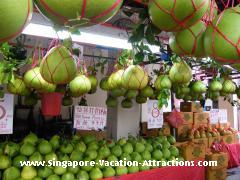 pomelo stall chinatown