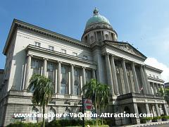 The Old Supreme Court, the last neo-classical colonial building built in Singapore