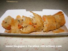 asian food spring roll