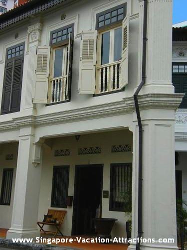 Beautifully restored shophouses along Everton Road