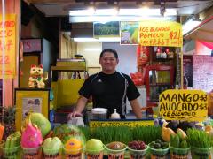 fruit stall chinatown night market