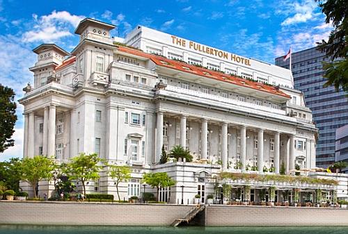 Singapore Fullerton Hotel, a luxury hotel located at the mouth of Singapore River