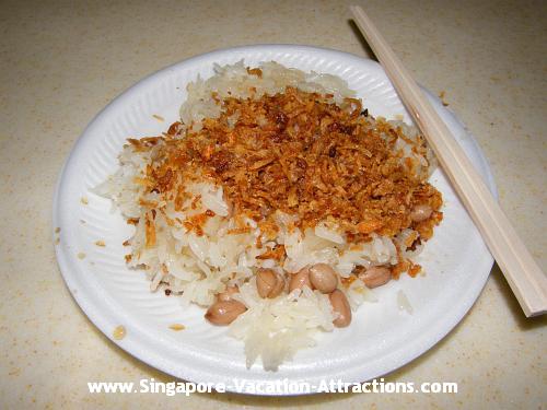 Singapore Chinatown Food: Glutinuous Rice at Chinatown Food Centre