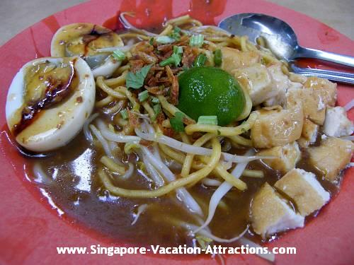 Mee Rebus is one of the popular hawker food in Singapore