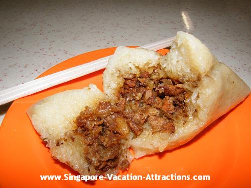 Peranakan Food: Nonya Dumpling at Chinatown Complex Food Centre