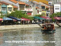 Boat Quay, Singapore popular nightlife spot