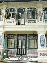 Art-Deco shophouses found along Syed Alwi Road and Pertain Road