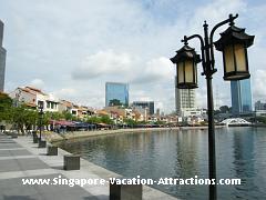 A complete view of Singapore River