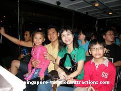 Singapore Night Safari tram picture