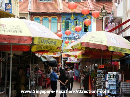 Where to shop at Singapore Chinatown: Chinatown Market Street at Trengganu Street