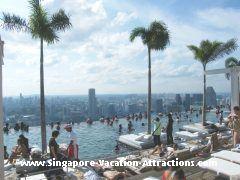 Rooftop Garden of Marina Bay Sands Integrated Resort in Singapore